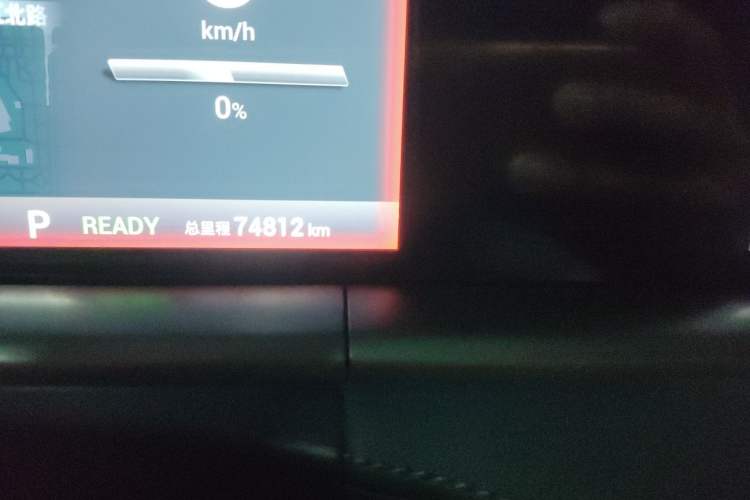 Used VOYAH FREE 2021 Two-Wheel Drive Standard Pure Electric City Edition Odometer Close Up