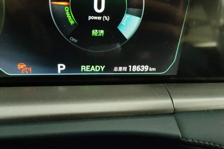 Used VOYAH FREE 2021 Two-Wheel Drive Standard Pure Electric Version Odometer Close Up