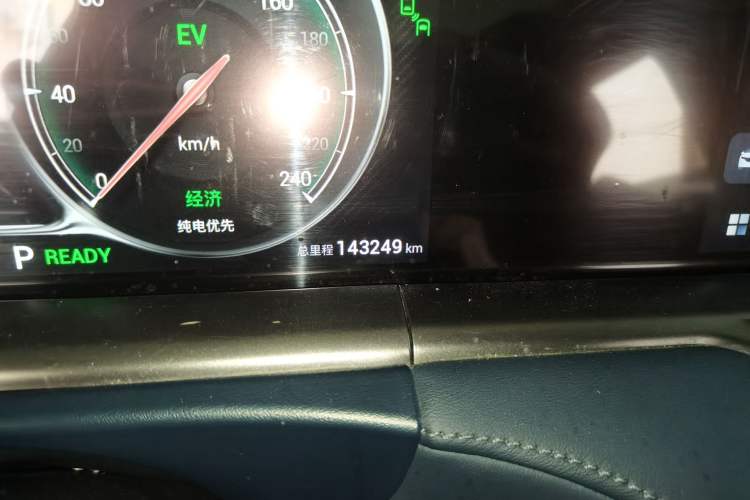 Used VOYAH FREE 2021 Four-Wheel Drive Standard Range-Extended Version Odometer Close Up