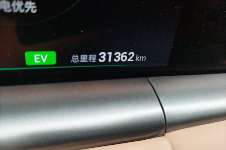 Used VOYAH FREE 2021 Four-Wheel Drive Standard Range-Extended Version Odometer Close Up