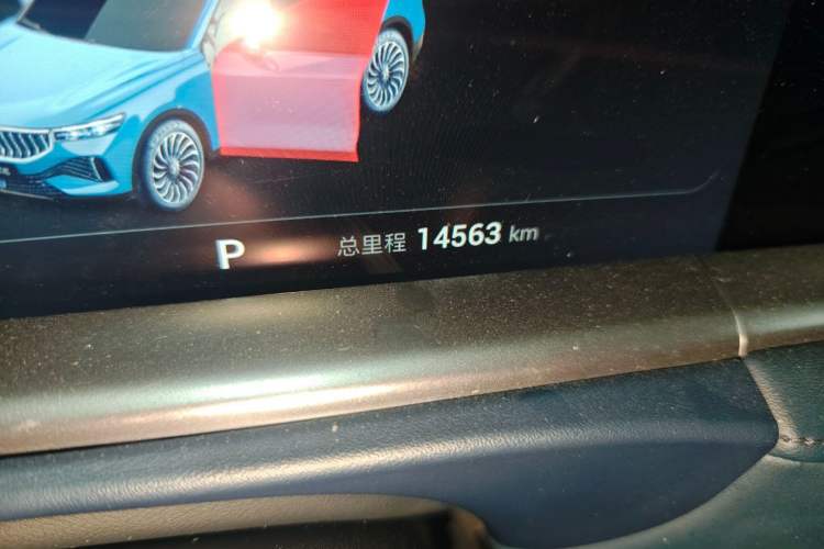 Used VOYAH FREE 2021 Four-Wheel Drive All-Electric First Edition Commemorative Edition Exclusive Luxury Package Odometer Close Up