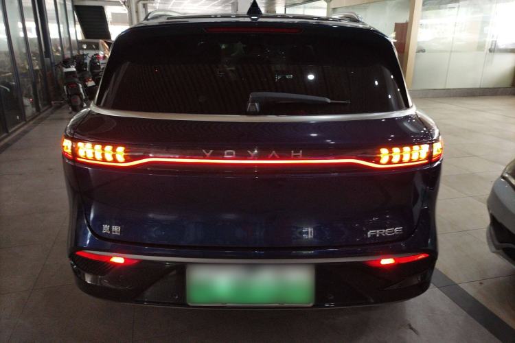 Used VOYAH FREE 2021 Two-Wheel Drive Standard Pure Electric City Edition Rear