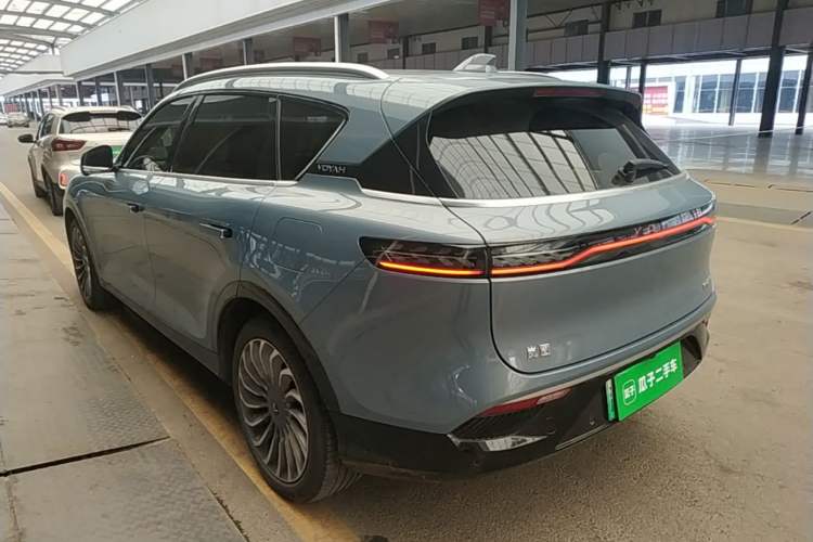 Used VOYAH FREE 2021 Four-Wheel Drive Standard Range-Extended Exclusive Luxury Package Rear Left 45 Deg