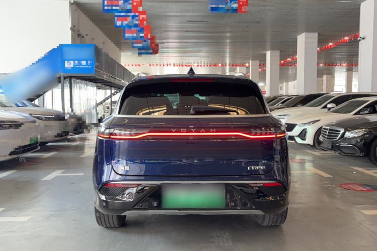 Used VOYAH FREE 2021 Two-Wheel Drive Standard Pure Electric City Edition Rear