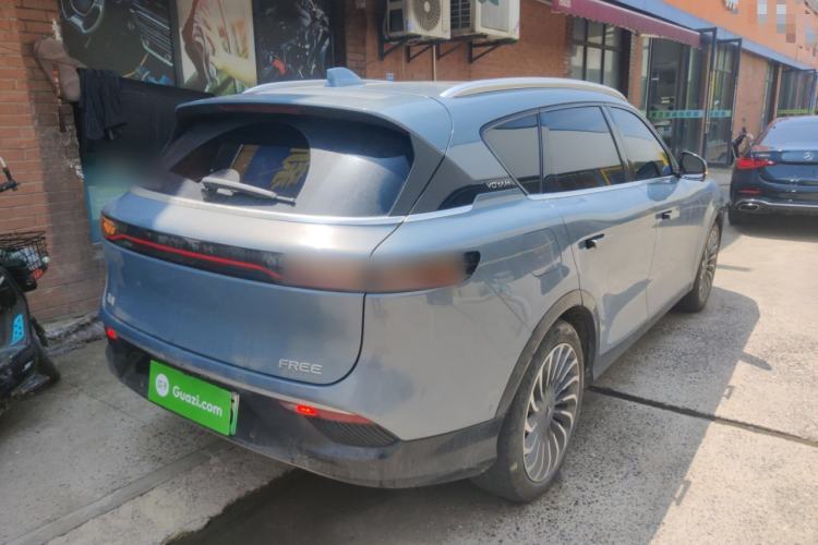 Used VOYAH FREE 2021 Four-Wheel Drive Standard Range-Extended Exclusive Luxury Package Rear Right 45 Deg