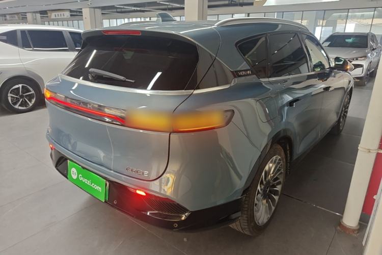 Used VOYAH FREE 2021 Four-Wheel Drive Standard Range-Extended Exclusive Luxury Package Rear Right 45 Deg