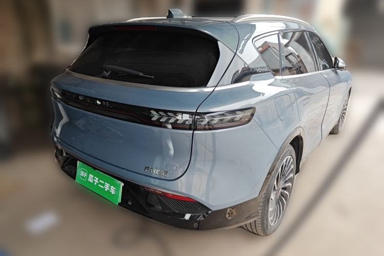 Used VOYAH FREE 2021 Four-Wheel Drive Standard Range-Extended Exclusive Luxury Package Rear Right 45 Deg