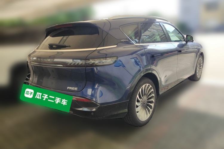 Used VOYAH FREE 2021 Four-Wheel Drive Standard All-Electric Exclusive Luxury Package Rear Right 45 Deg