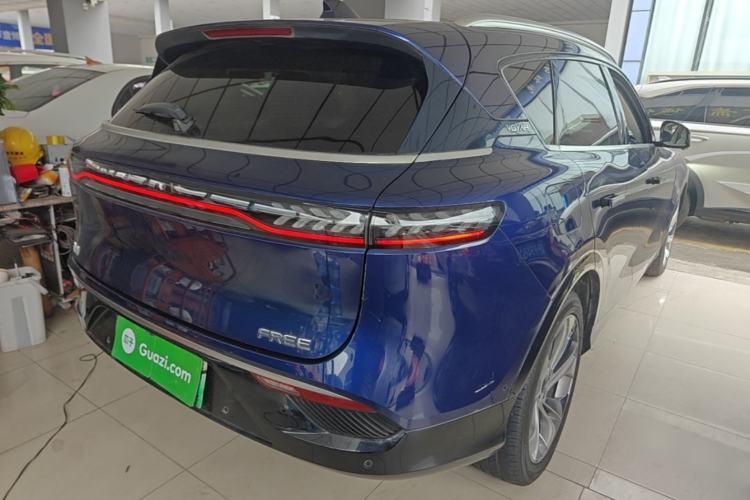 Used VOYAH FREE 2021 Four-Wheel Drive Standard Range-Extended Exclusive Luxury Package Rear Right 45 Deg