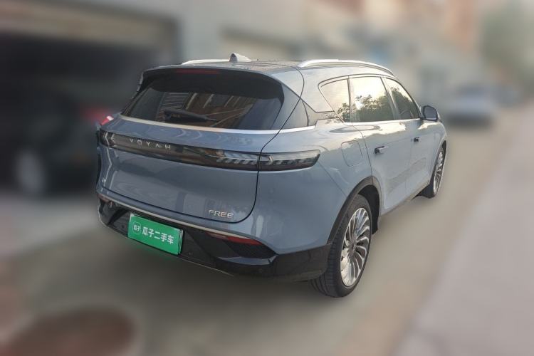 Used VOYAH FREE 2021 Four-Wheel Drive Standard Range-Extended Exclusive Luxury Package Rear Right 45 Deg