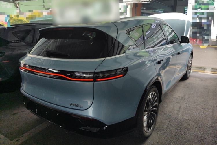 Used VOYAH FREE 2021 Four-Wheel Drive Standard All-Electric Exclusive Luxury Package Rear Right 45 Deg