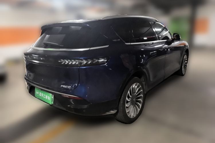 Used VOYAH FREE 2021 Four-Wheel Drive Standard Range-Extended Exclusive Luxury Package Rear Right 45 Deg