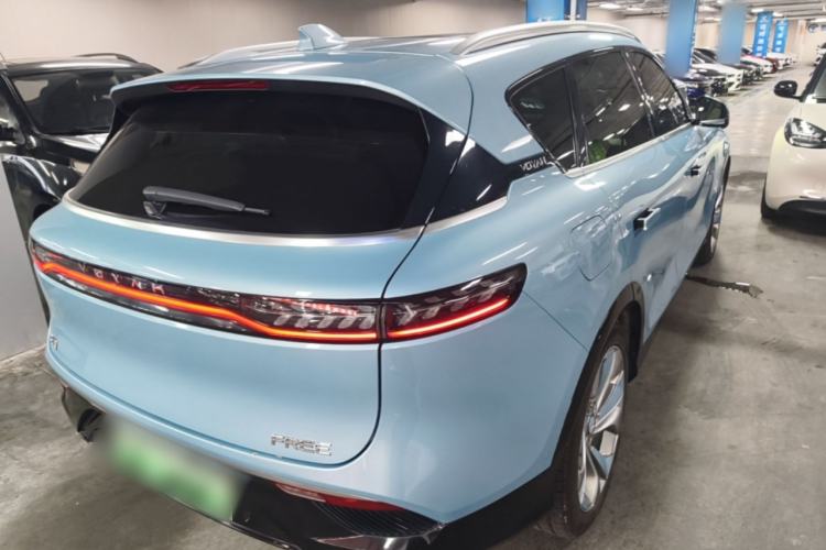 Used VOYAH FREE 2021 Four-Wheel Drive Extended-Range First Edition Commemorative Edition Exclusive Luxury Package Rear Right 45 Deg