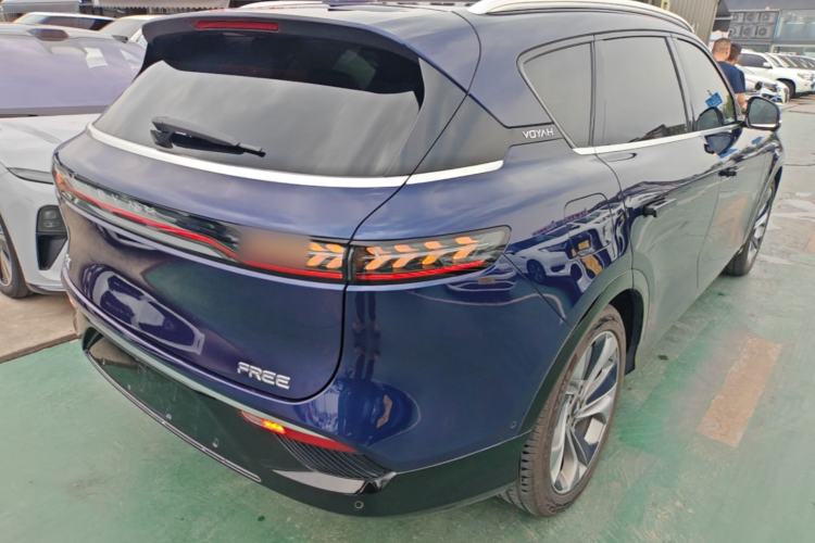 Used VOYAH FREE 2021 Four-Wheel Drive Extended-Range First Edition Commemorative Edition Exclusive Luxury Package Rear Right 45 Deg