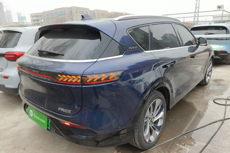 Used VOYAH FREE 2021 Four-Wheel Drive Standard All-Electric Exclusive Luxury Package Rear Right 45 Deg