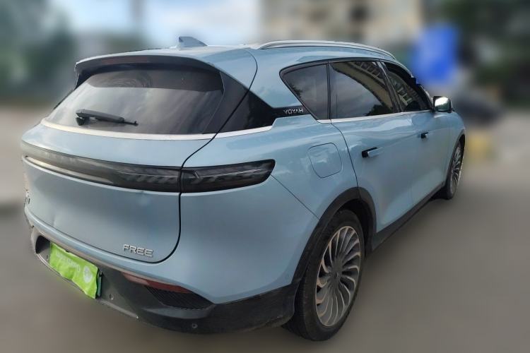 Used VOYAH FREE 2021 Four-Wheel Drive Standard Range-Extended Exclusive Luxury Package Rear Right 45 Deg