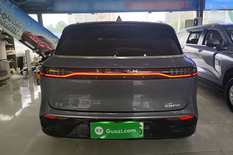Used VOYAH FREE 2021 Two-Wheel Drive Standard Pure Electric City Edition Rear