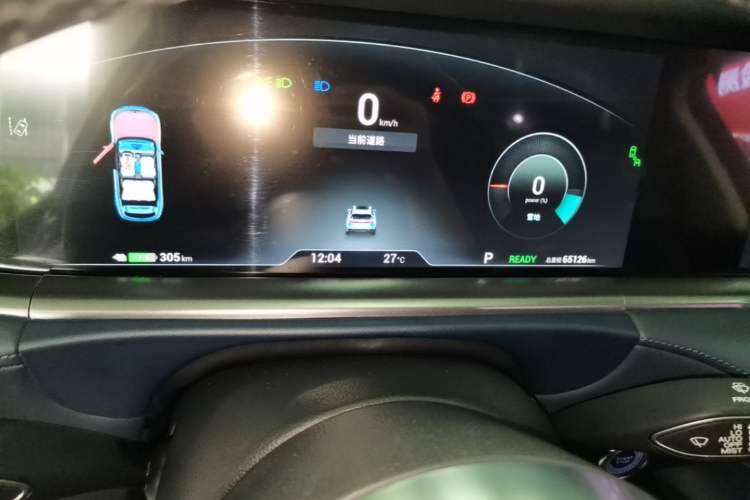 Used VOYAH FREE 2021 Four-Wheel Drive Standard All-Electric Exclusive Luxury Package Instrument Cluster