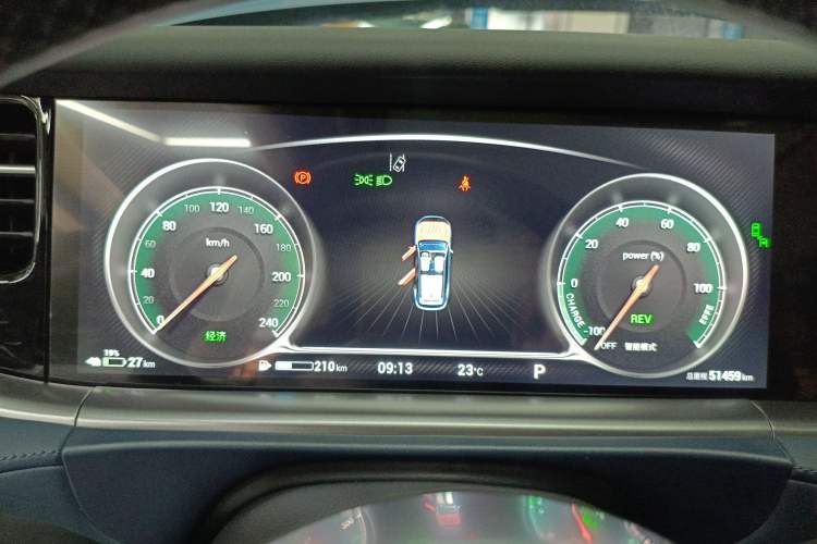 Used VOYAH FREE 2021 Four-Wheel Drive Standard Range-Extended Exclusive Luxury Package Instrument Cluster