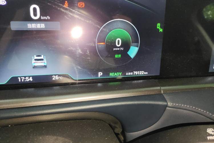 Used VOYAH FREE 2021 Two-Wheel Drive Standard Pure Electric Version Odometer Close Up