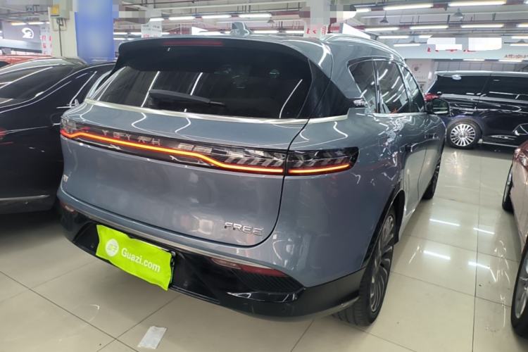 Used VOYAH FREE 2021 Four-Wheel Drive Standard Range-Extended Exclusive Luxury Package Rear Right 45 Deg