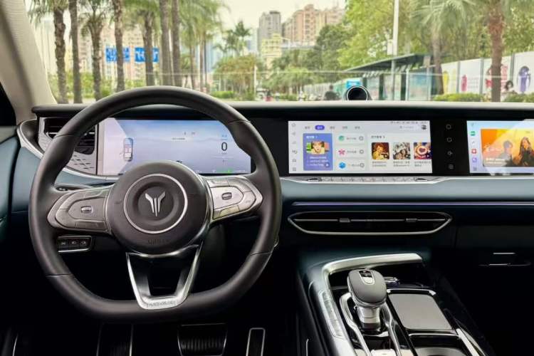 Used VOYAH FREE 2021 Four-Wheel Drive Standard Range-Extended Exclusive Luxury Package Steering Wheel