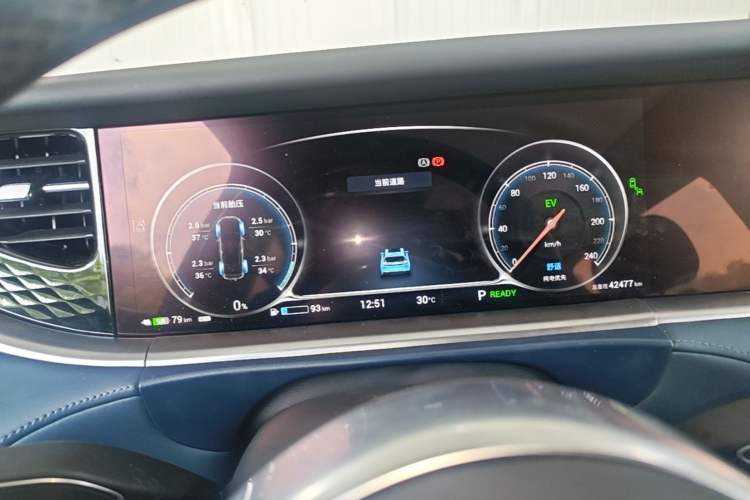 Used VOYAH FREE 2021 Four-Wheel Drive Standard Range-Extended Exclusive Luxury Package Instrument Cluster