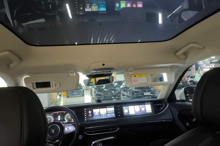 Used VOYAH FREE 2021 Two-Wheel Drive Standard Pure Electric City Edition Headliner