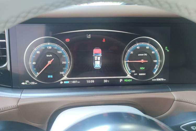 Used VOYAH FREE 2021 Four-Wheel Drive Standard Range-Extended Exclusive Luxury Package Instrument Cluster