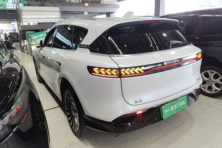Used VOYAH FREE 2021 Four-Wheel Drive Standard Range-Extended Exclusive Luxury Package Rear Left 45 Deg