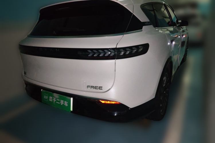 Used VOYAH FREE 2021 Two-Wheel Drive Standard Pure Electric City Edition Rear Right 45 Deg
