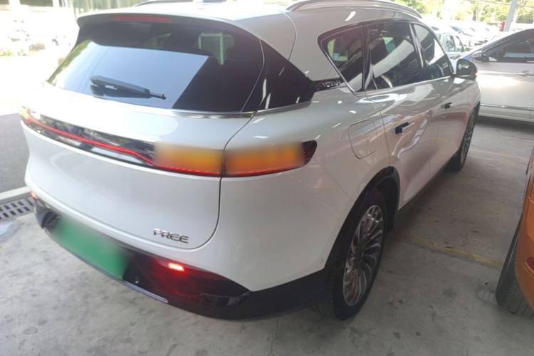 Used VOYAH FREE 2021 Four-Wheel Drive Standard Range-Extended Exclusive Luxury Package Rear Right 45 Deg