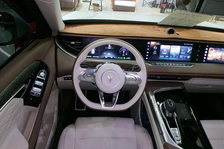 Used VOYAH FREE 2021 Four-Wheel Drive Standard Range-Extended Exclusive Luxury Package Steering Wheel