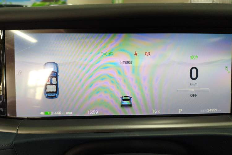 Used VOYAH FREE 2022 Four-Wheel Drive Ultra-Long Range Pure Electric Version Odometer Close Up