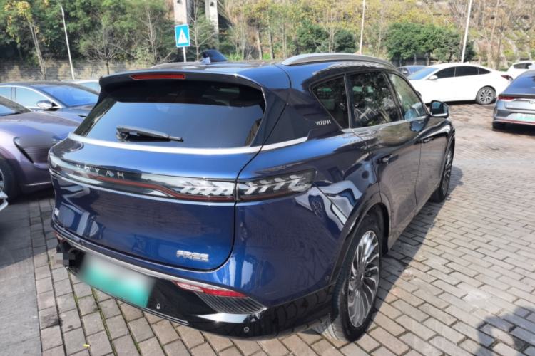 Used VOYAH FREE 2022 Four-Wheel Drive Ultra-Long Range Pure Electric Version Rear Right 45 Deg