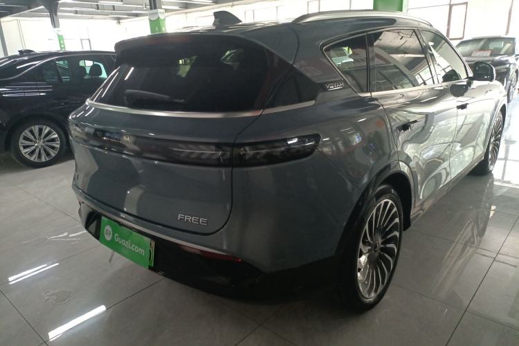 Used VOYAH FREE 2022 Four-Wheel Drive Ultra-Long Range Pure Electric Version Rear Right 45 Deg