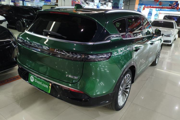 Used VOYAH FREE 2022 Four-Wheel Drive Ultra-Long Range Pure Electric Version Rear Right 45 Deg