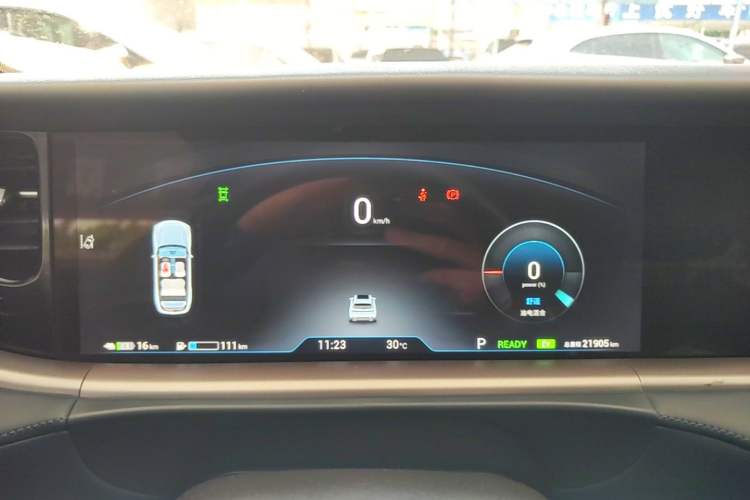 Used VOYAH FREE 2024 Ultra-Long Range Intelligent Driving Version Instrument Cluster