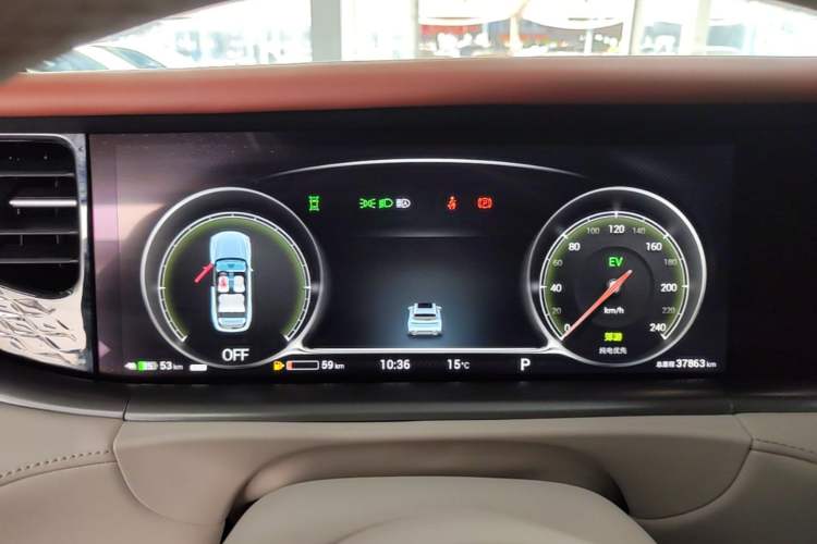 Used VOYAH FREE 2024 Ultra-Long Range Intelligent Driving Version Instrument Cluster
