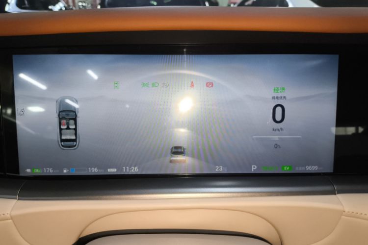 Used VOYAH FREE 2024 Ultra-Long Range Intelligent Driving Version Odometer Close Up