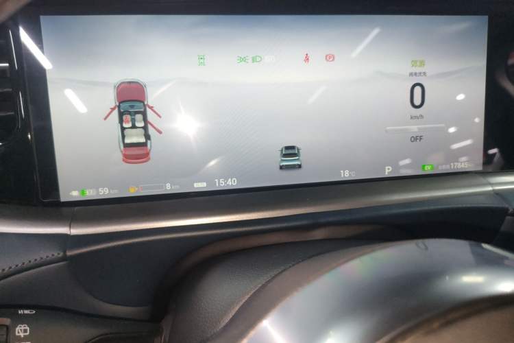 Used VOYAH FREE 2024 Ultra-Long Range Intelligent Driving Version Instrument Cluster