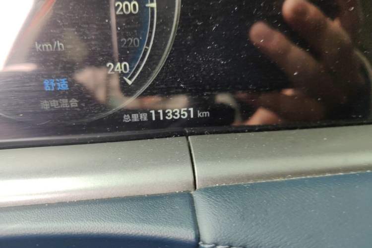 Used VOYAH FREE 2024 Ultra-Long Range Intelligent Driving Version Odometer Close Up