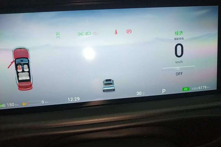 Used VOYAH FREE 2025 318 318 km Rear-Drive Touring Edition Instrument Cluster