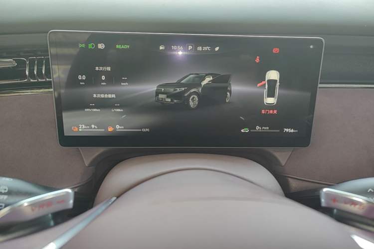 Used VOYAH FREE 2025 Model FREE+ Four-Wheel-Drive Qiankun Edition Instrument Cluster