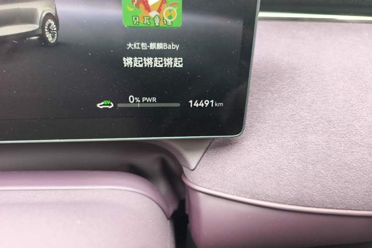 Used VOYAH FREE 2025 Model FREE+ Rear-Drive Qiankun Edition Odometer Close Up