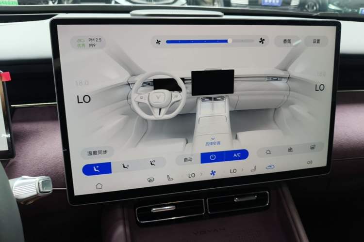 Used VOYAH FREE 2025 Model FREE+ Four-Wheel-Drive Qiankun Edition Audio And AC Panel