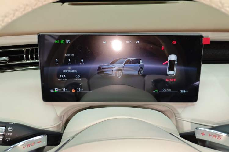 Used VOYAH FREE 2025 Model FREE+ Four-Wheel-Drive Qiankun Edition Instrument Cluster
