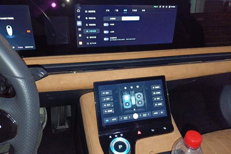 Used VOYAH PASSION 2023 Four-Wheel Drive Flagship Edition Audio And AC Panel