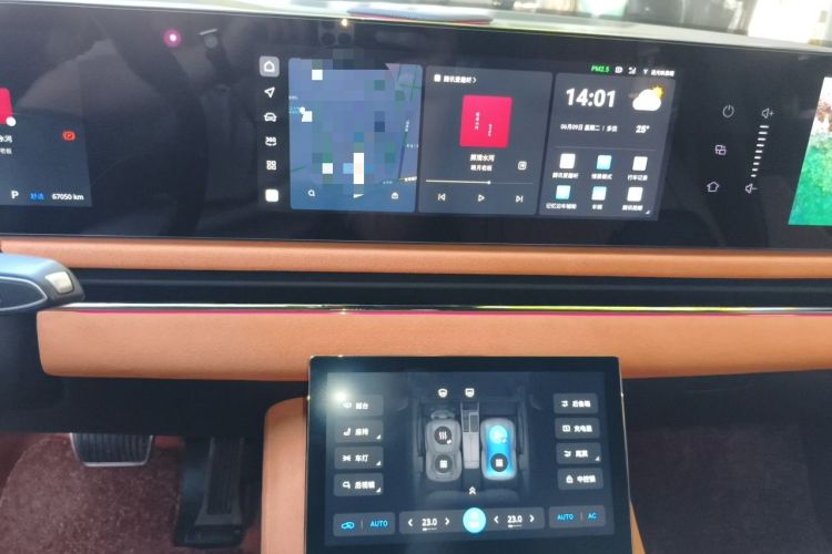 Used VOYAH PASSION 2023 Four-Wheel Drive Standard Edition Audio And AC Panel