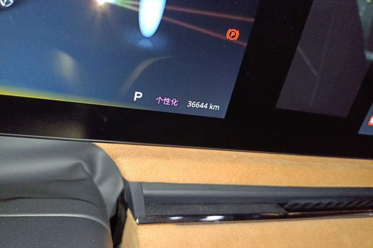Used VOYAH PASSION 2023 Four-Wheel Drive Flagship Edition Odometer Close Up